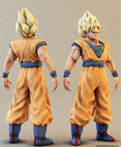 Goku DBZ 3D Model