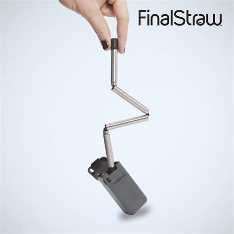 Go Green with FinalStraw, a Collapsible and Reusable Straw