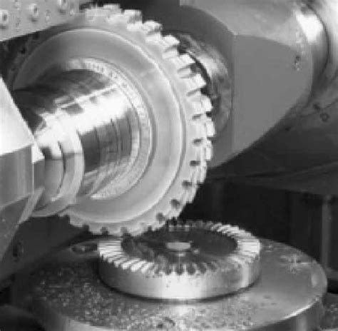 Machining status of helical face gear – ZHY Gear