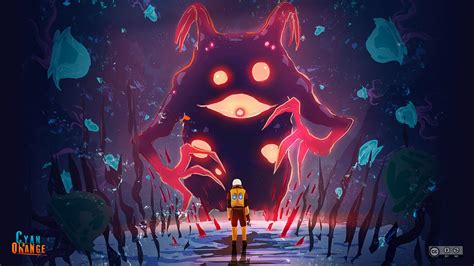 ArtStation - Risk of Rain II - April 2019 Wallpaper, Cyan Orange | Rain wallpapers, Iphone ...