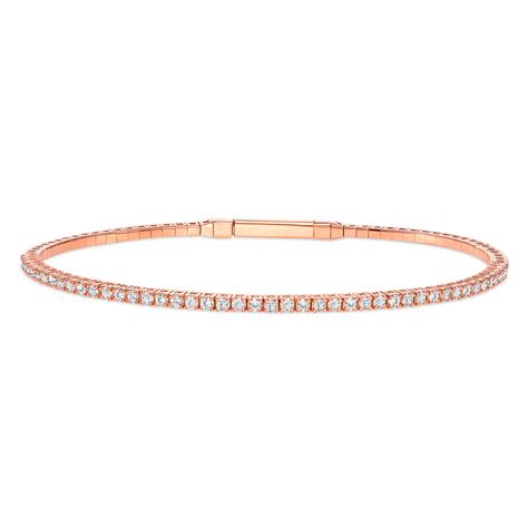 Diamond Bangle Bracelet (Stack-able & Unique) – Ledodi