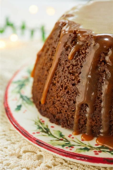 Homemade Steamed Gingerbread Pudding | Bigger Bolder Baking