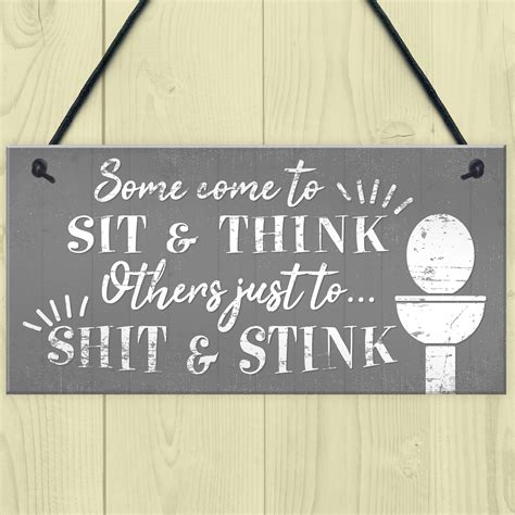 Come To Sit Funny BATHROOM Signs Chic Door Plaque for Toilet Bathroom ...