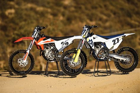 KTM 350SX-F VS. HUSQVARNA FC350: FULL TEST - Dirt Bike Magazine