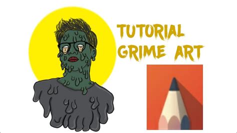 TUTORIAL GRIME ART SKETCHBOOK - YouTube