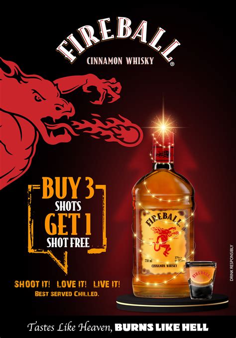 Fireball whisky :: Behance