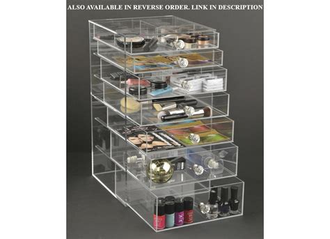 Makeup Organizer Acrylic Makeup Organizer Vanity Organizer - Etsy