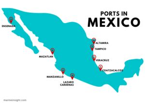 10 Major Ports in Mexico