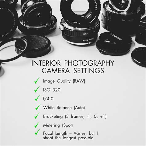 real estate photography cheat sheet #RealEstatePhotographyTips Dslr ...