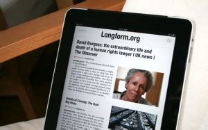 iPad owners, ditch paper mags with Flipboard and Longform.org