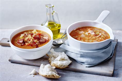 Hearty lentil and bacon soup | Tesco Real Food