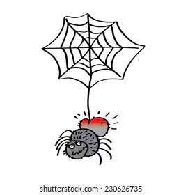 Funny Spider Cartoon Stock Vector (Royalty Free) 230626735 | Shutterstock