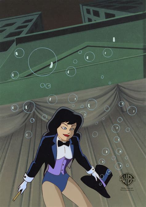 Batman The Animated Series Original Production Cel: Zatanna – Clampett ...