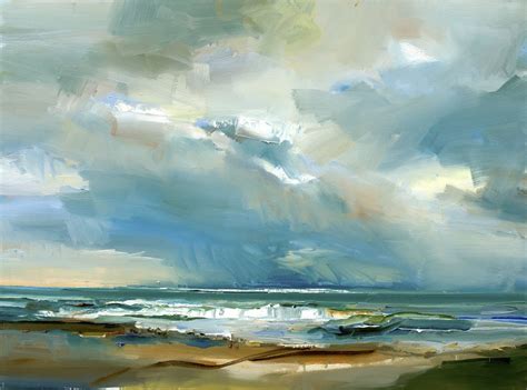 David Atkins, The Sea at Charmouth | Seascapes art, Abstract art ...