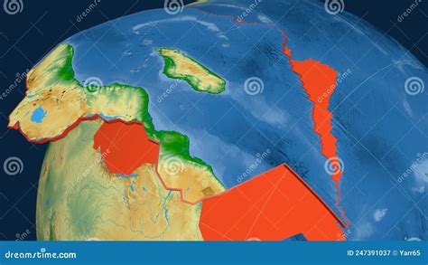 Somalia Tectonic Plate. Physical Stock Video - Video of bathymetry ...