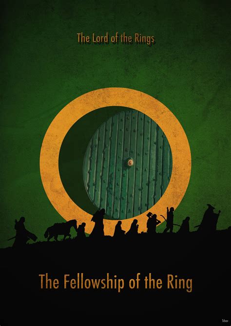 Lord Of The Rings Fellowship Of The Ring Minimal Poster HD Wallpapers - Wallpaper Cave