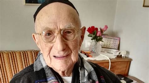 World's Oldest Man Celebrates His Bar Mitzvah 100 Years Late : The Two-Way : NPR