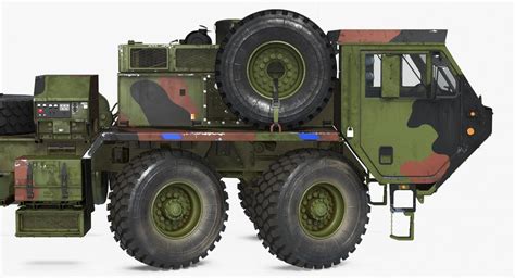 3D model Military Truck Oshkosh HEMTT M985 Rigged | 3D Molier International