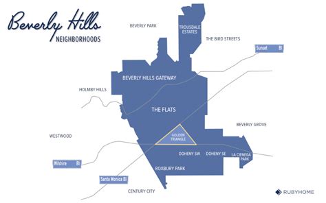 Beverly Hills Neighborhood Map