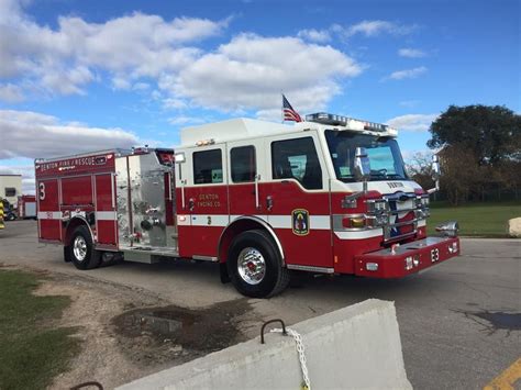 New 2016 Pierce Velocity Pumper about to arrive as Denton Fire/Rescue ...