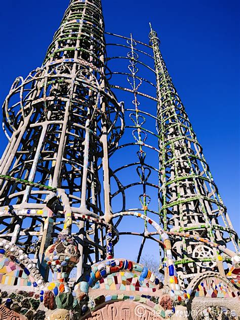 Watts Towers in Los Angeles | As Her World Turns