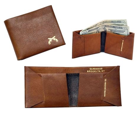 Single-piece no-sew wallet | Wallet designs | Pinterest | Men's leather ...