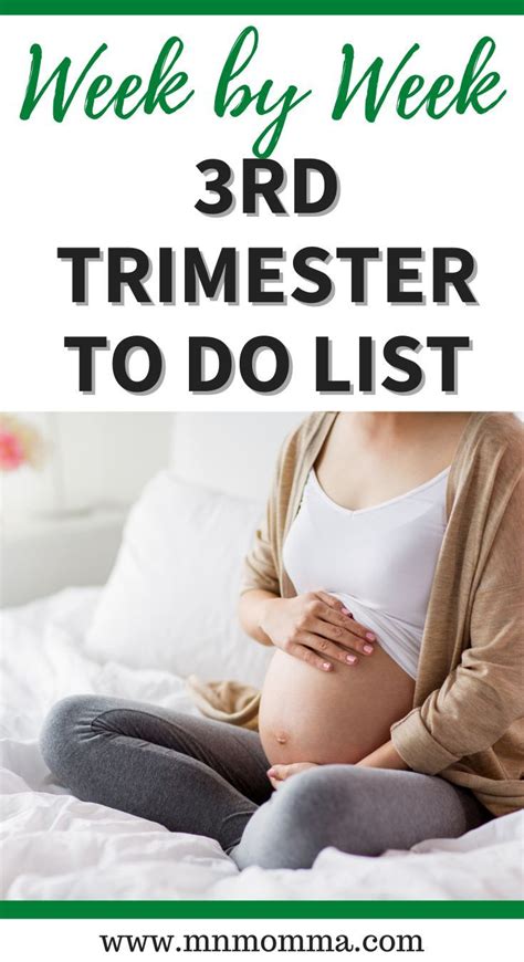 Third trimester checklist pregnancy to do list and printable – Artofit