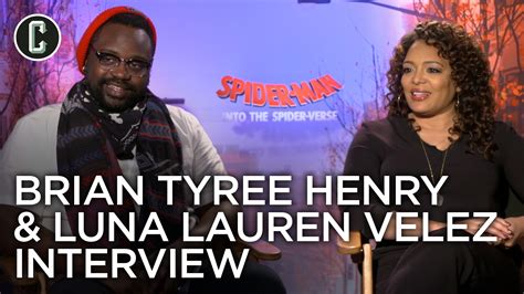 Spider-Verse: Brian Tyree Henry & Luna Lauren Velez Interview | Collider