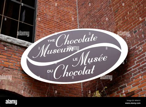 Ganongs Chocolate Museum in St Stephen New Brunswick Canada Stock Photo ...