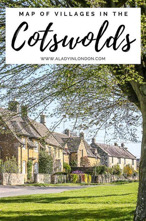 Map Of Cotswold Villages Interactive Map Of Villages In The Cotswolds Cotswolds Map Cotswolds ...