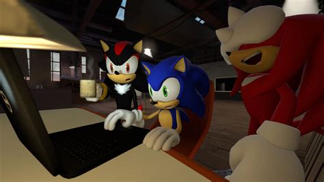 -SFM- Sonic and Shadow find deviantART by TheRiverKruse on DeviantArt