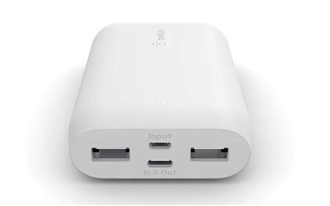 Belkin Portable Power Bank Charger 10,000 mAh Portable Charger Battery ...