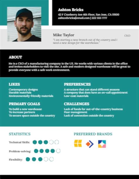 Customer Persona Maker - Free, Creator, Generator, Edit Online | Free & Premium Templates