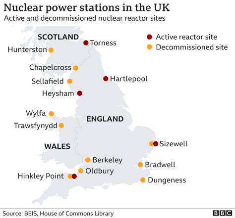 Energy strategy: UK plans eight new nuclear reactors to boost production - BBC News