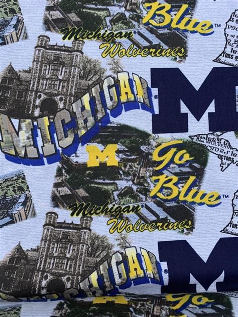 CLEARANCE NCAA U of M University of Michigan Wolverines Big House 100% ...