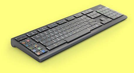 Optimus Maximus Keyboard, Black : KBC-OM113B : The Keyboard Company