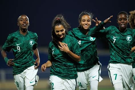 Saudi women’s football team draws in first international at home ...