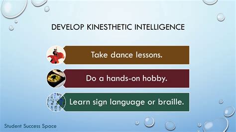 Develop Kinesthetic bodily intelligence - Multiple Intelligences - YouTube