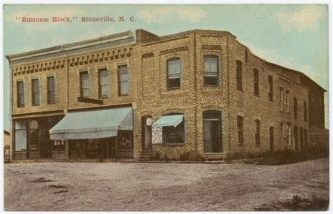 History - Town of Stoneville, NC