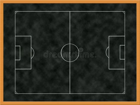 Soccer tactics board stock illustration. Illustration of empty - 4902441