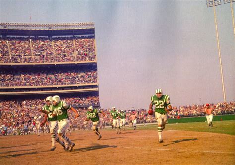 The Jets at Shea Stadium | American football league, Nfl football ...