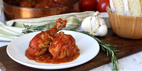 Pollo alla Cacciatora Recipe - Great Italian Chefs