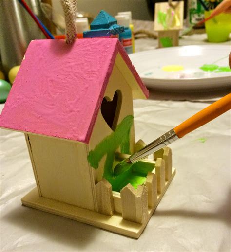 Genuine Mamas: Birdhouse Craft