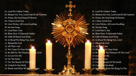 Best Catholic Hymns And Songs Of Praise For Mass - YouTube