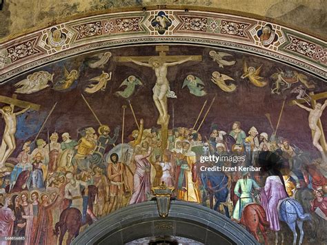 Santa Maria Novella Church Chapel Frescoes High-Res Stock Photo - Getty ...