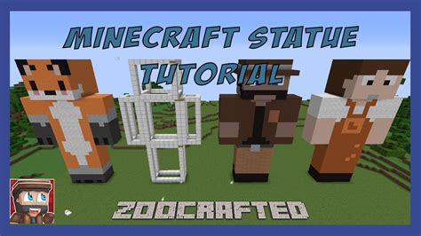 Minecraft Tutorial: How To Make Skin Statues! - YouTube