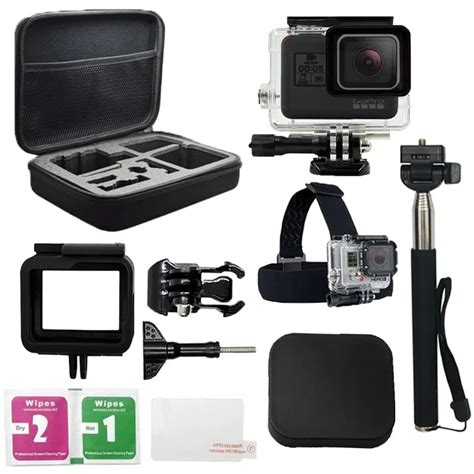 Go Pro Hero 5 Accessories Kit 45M Waterproof Case+Lens Cover+Storage ...