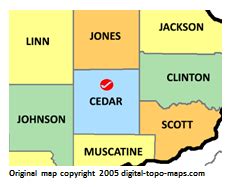 Cedar County, Iowa Genealogy • FamilySearch