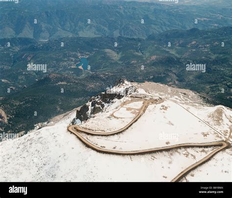 USA COLORADO PIKES PEAK HIGHWAY Stock Photo - Alamy