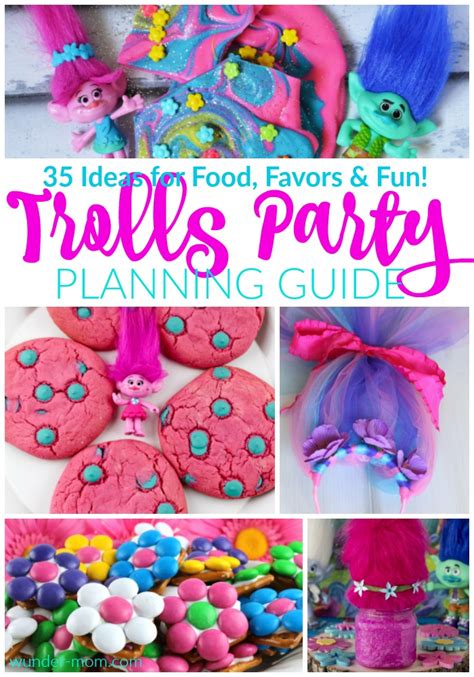 Trolls Kids Birthday Party Ideas